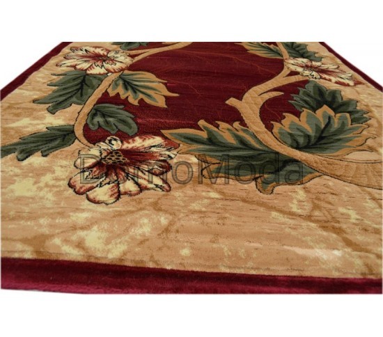 Синтетический ковер Hand Carving 0926A bordeaux-beige - высокое качество по лучшей цене в Украине изображение 2.